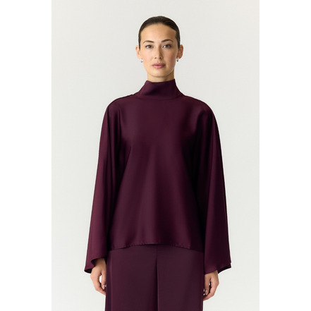 Y.a.s blouse bordeaux