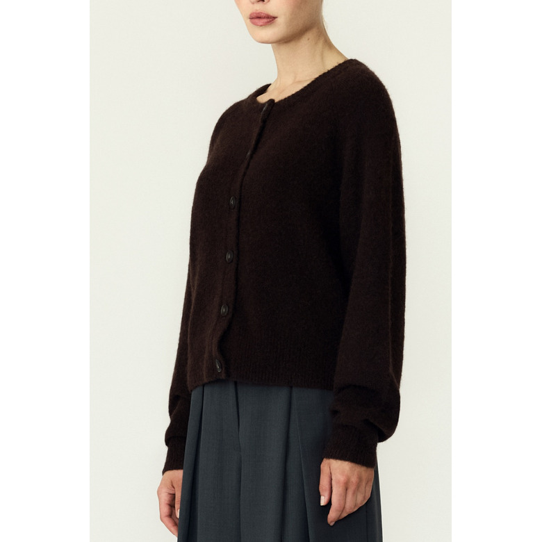 Y.a.s cardigan brun 2