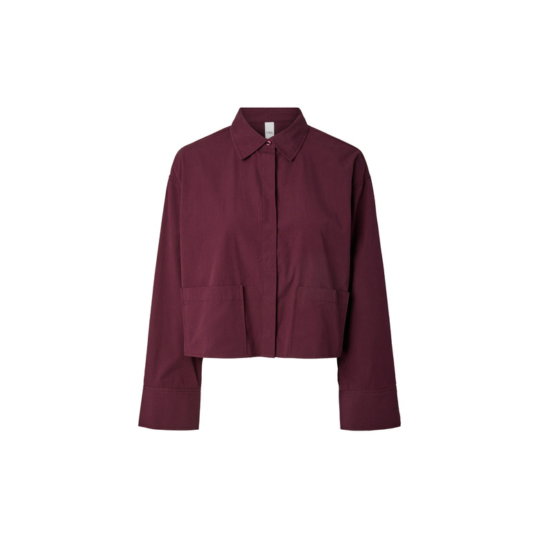Y.a.s chemisier bordeaux 1
