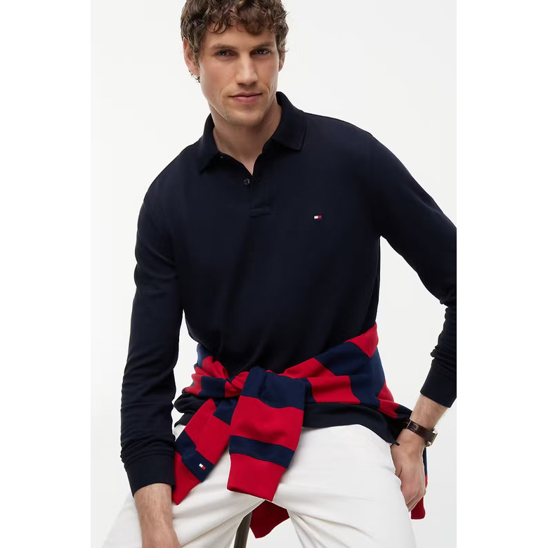 Tommy Hilfiger polo blauw 2