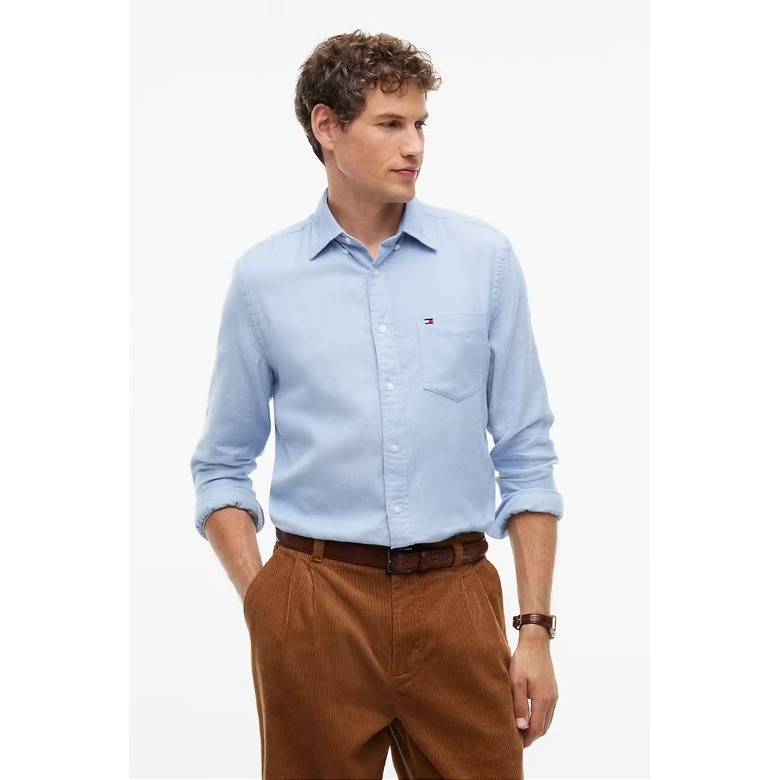 Tommy Hilfiger hemd blauw 2