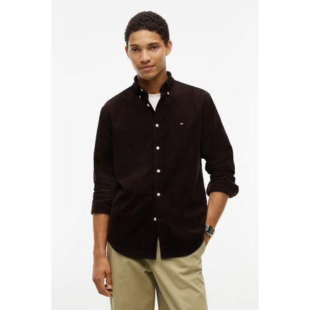 Tommy Hilfiger hemd bruin