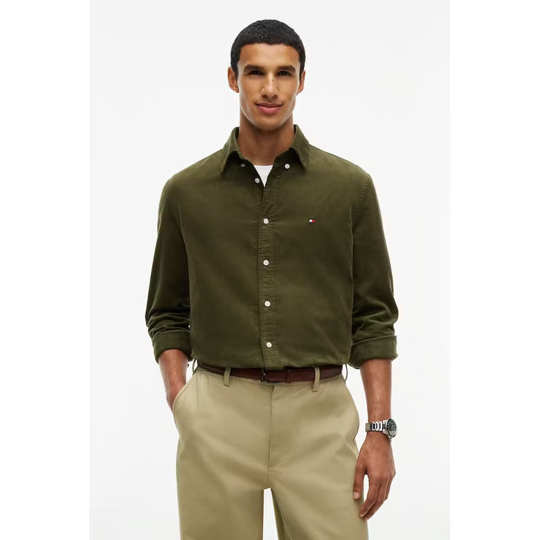 Tommy Hilfiger hemd groen 2