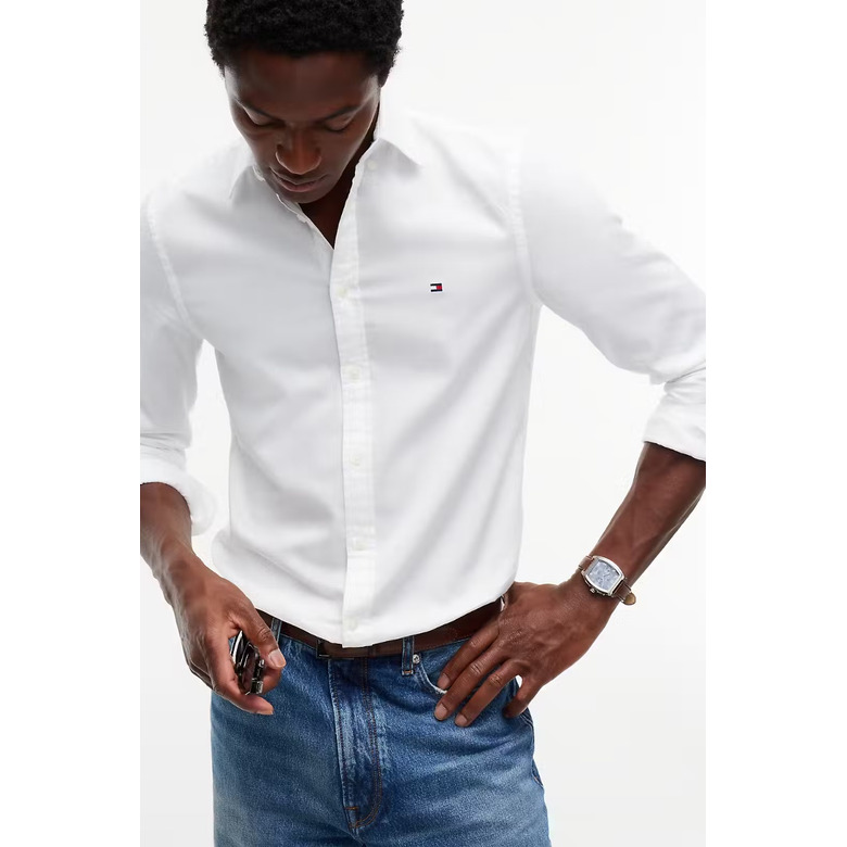 Tommy Hilfiger hemd wit 2