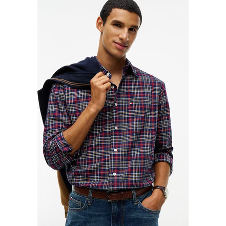 Tommy Hilfiger hemd blauw
