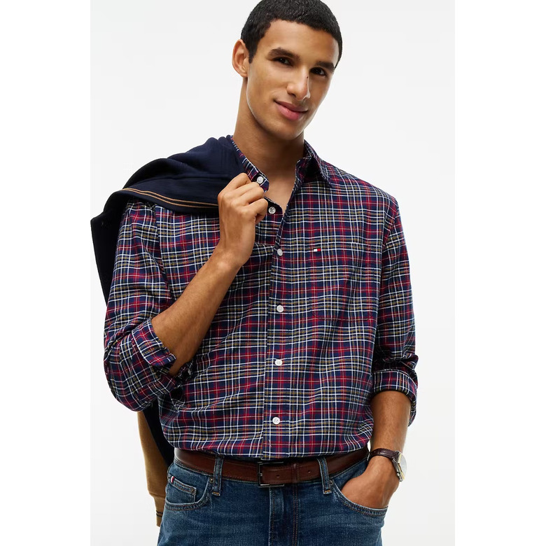 Tommy Hilfiger hemd blauw 2
