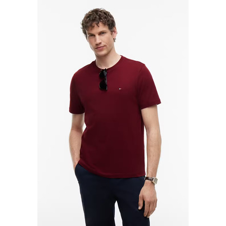 Tommy Hilfiger t-shirt bordeaux