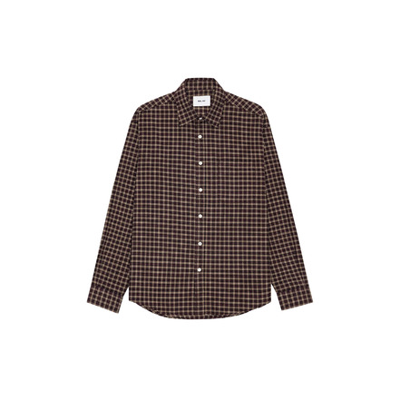 Nn.07 hemd bordeaux