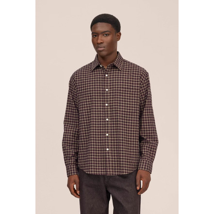 Nn.07 hemd bordeaux