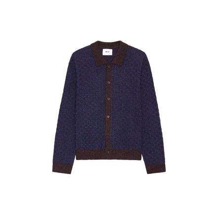 Nn.07 cardigan blauw