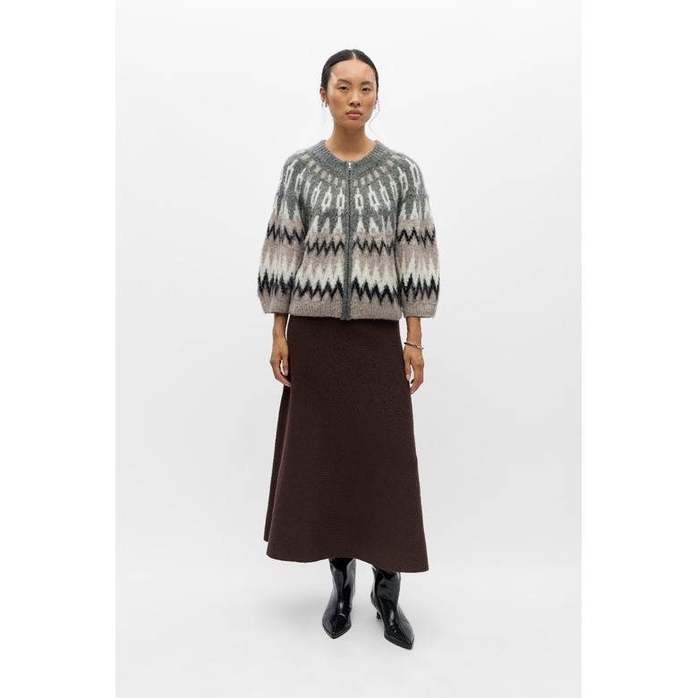 Object cardigan grijs 2