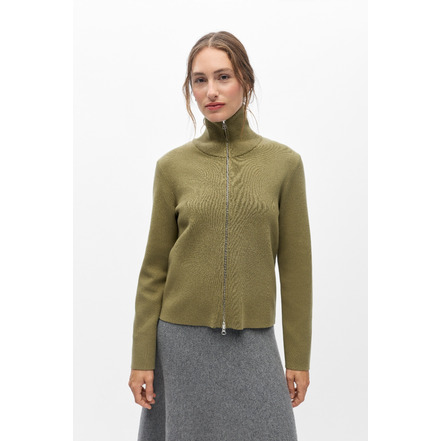 Object cardigan groen