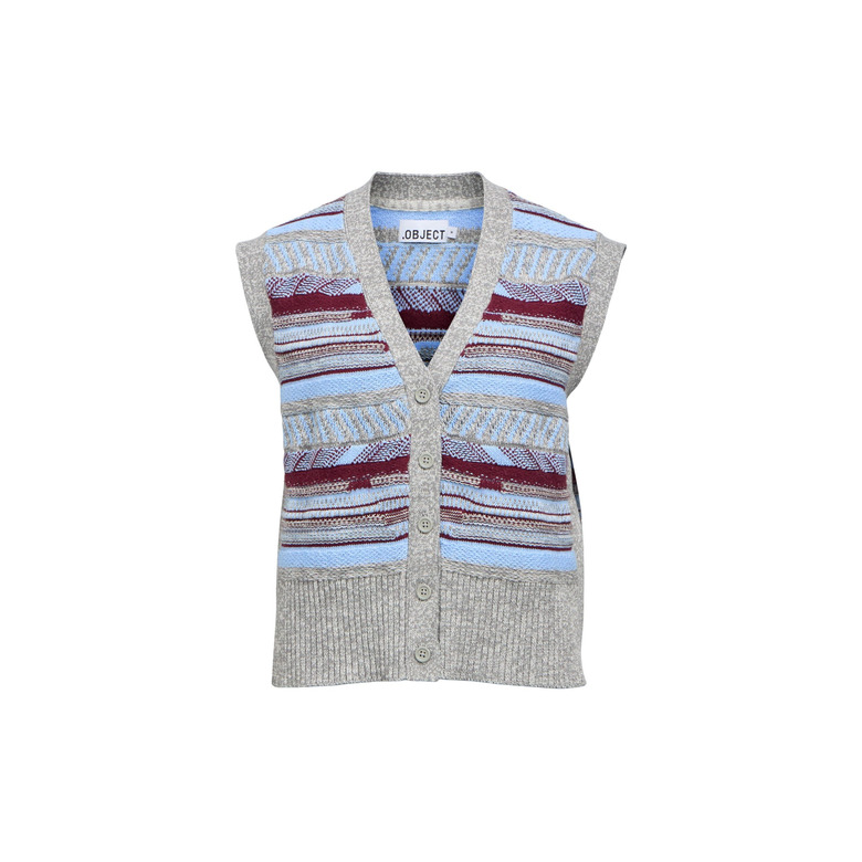 Object cardigan grijs 1