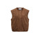 Object vest cognac 1
