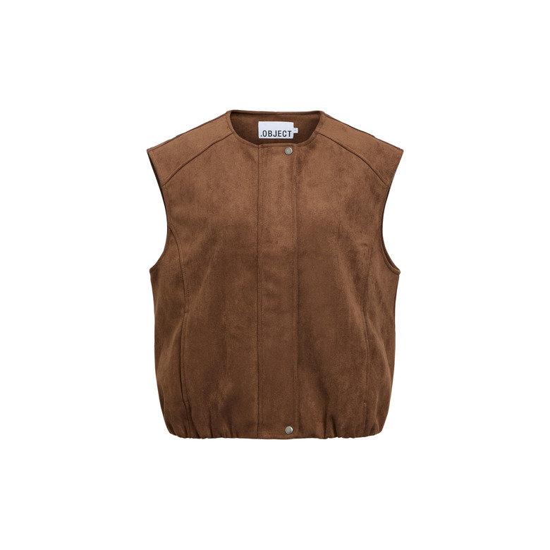 Object vest cognac 1