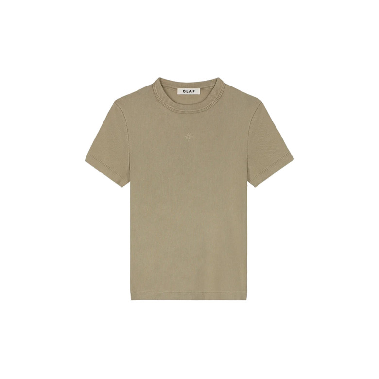 Olaf Hussein t-shirt groen 1