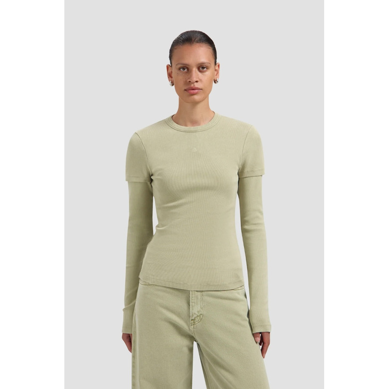 Olaf Hussein t-shirt groen 2