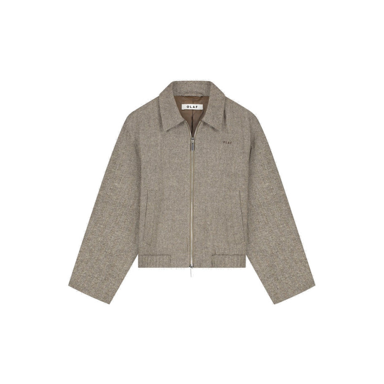 Olaf Hussein vest beige 1