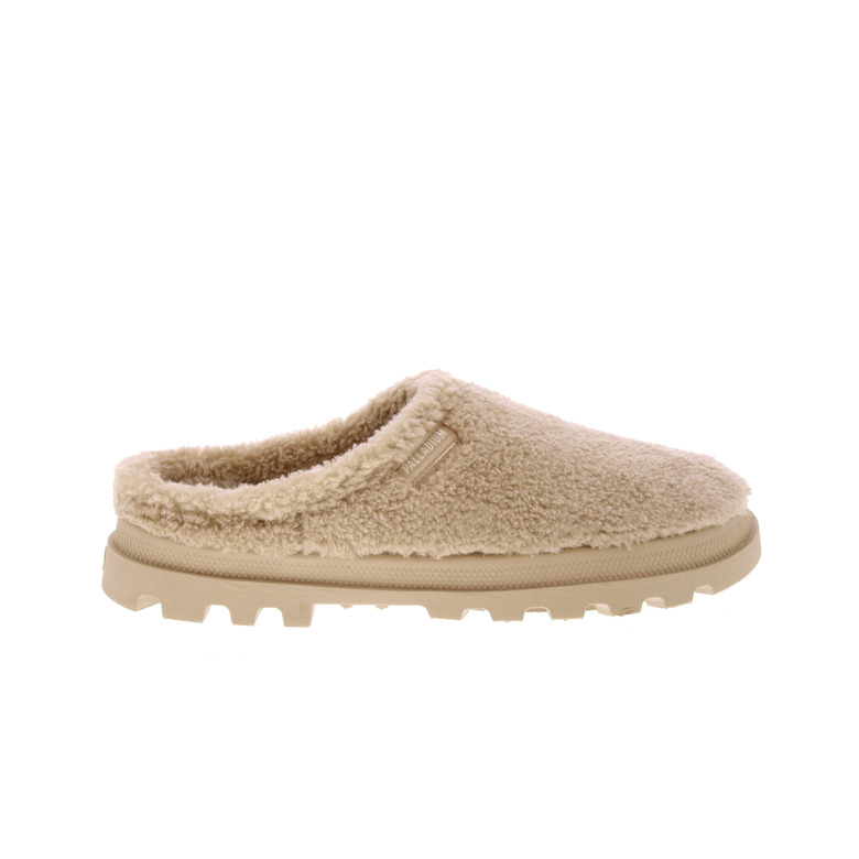Palladium pantoffels beige 1