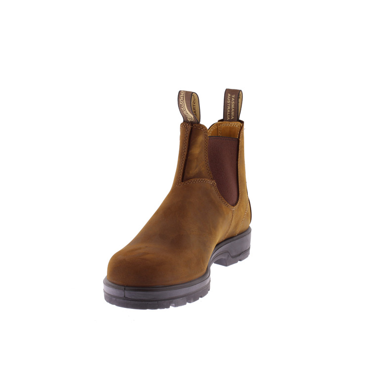 Blundstone hoge schoenen cognac 3
