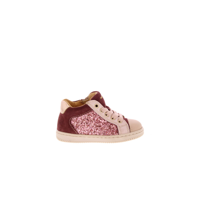 Babybotte veterschoenen roze 1