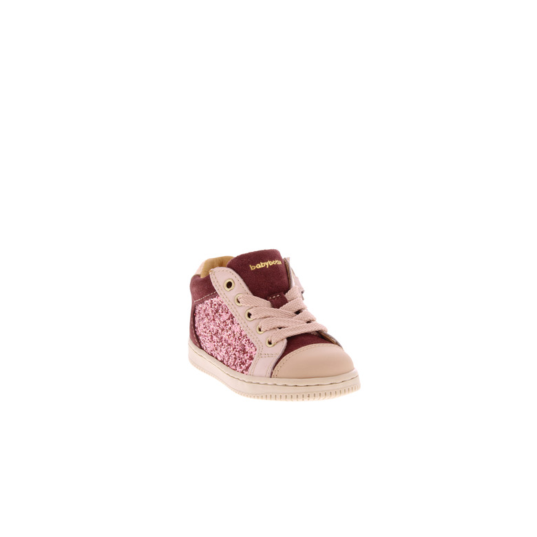 Babybotte veterschoenen roze 2