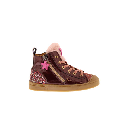 Fr veterschoenen bordeaux
