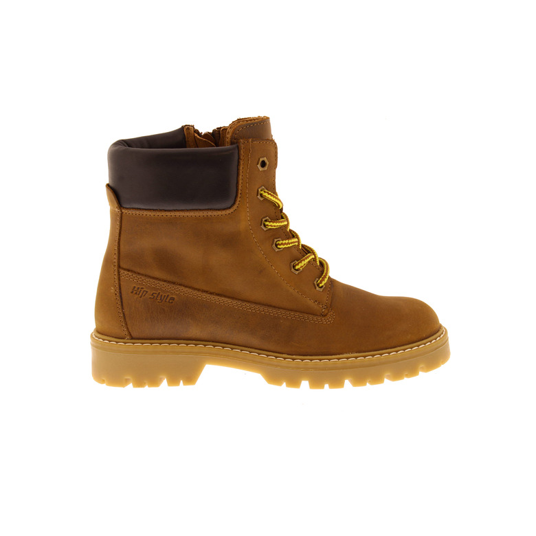 Hip hoge schoenen camel 1