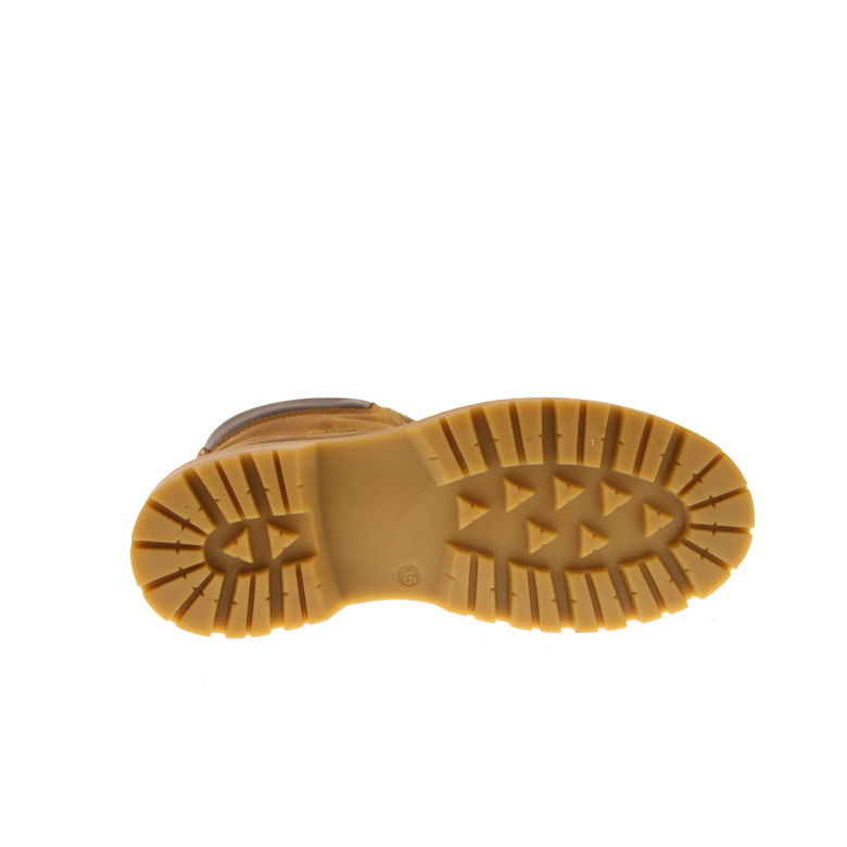 Hip hoge schoenen camel 5