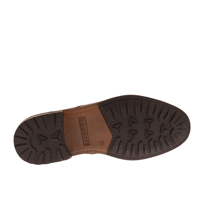Bugattishoes hoge schoenen cognac 5