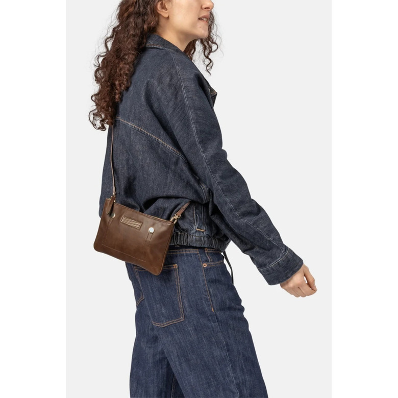 Clio Goldbrenner crossbody bruin 5