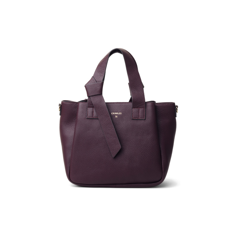 Crinkles Sibel handtas bordeaux 1