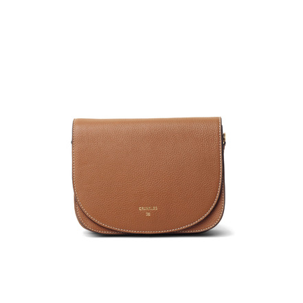 Crinkles Sibel crossbody camel