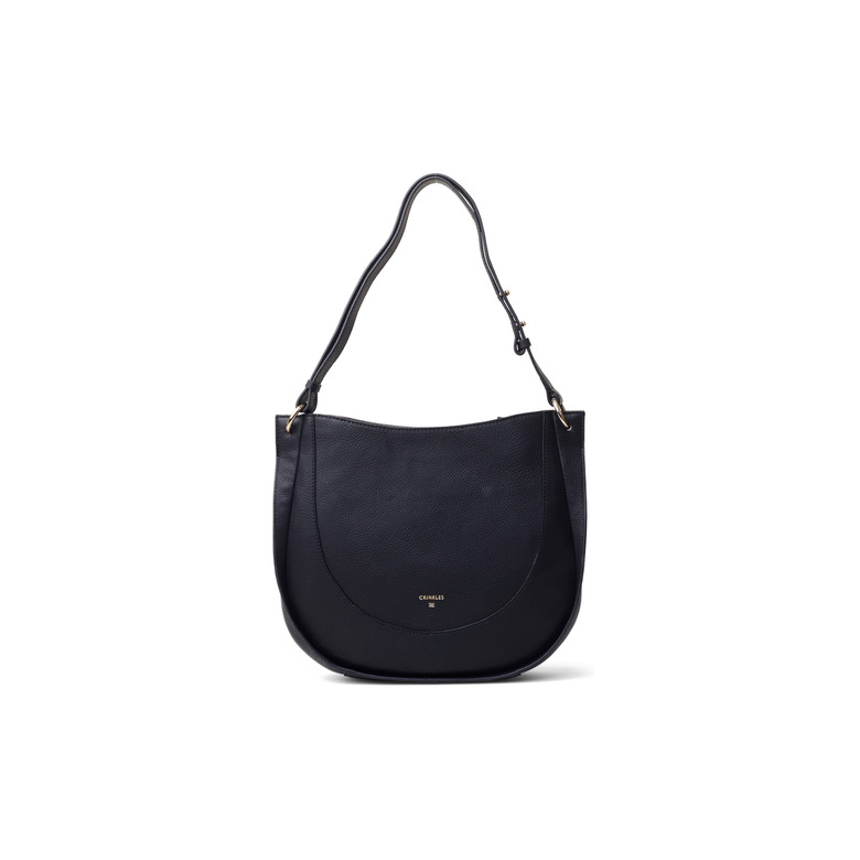 Crinkles Sibel sac porté épaule noir 1