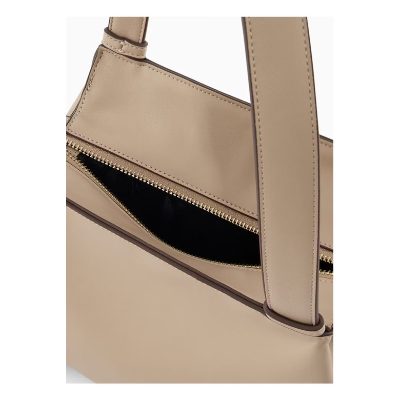 Armani Exchange sac porté épaule beige 2