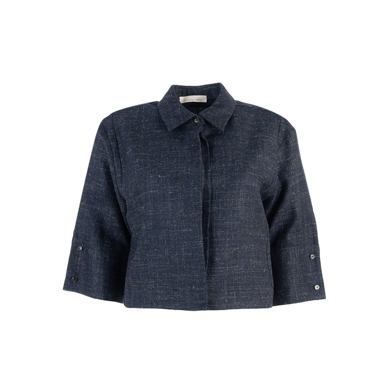 Liviana Conti bluse blau 1