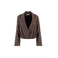 Nathalie Vleeschouwer vest bruin 1