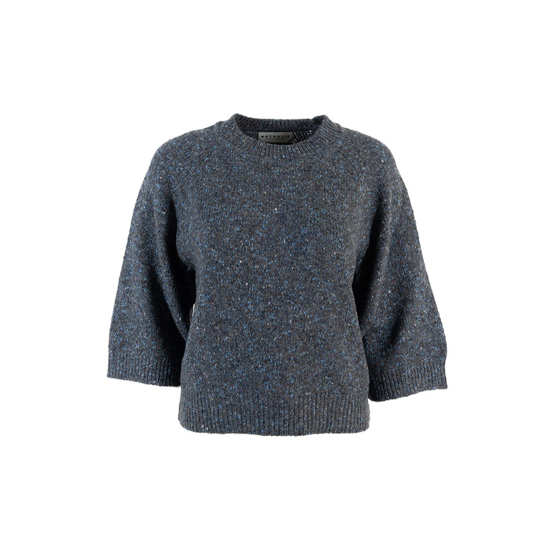 Nathalie Vleeschouwer trui blauw 1