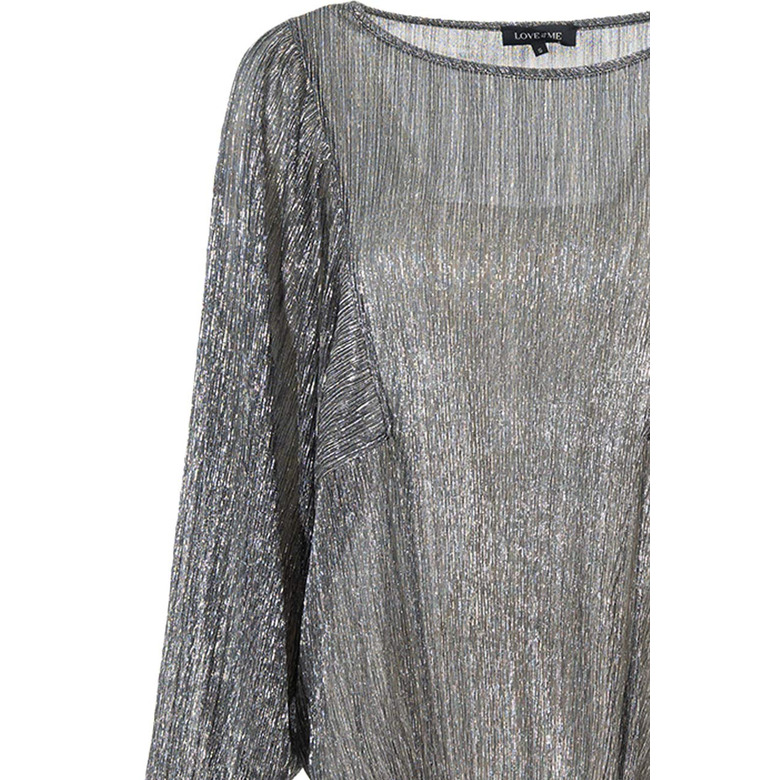 Love At Me bluse grau 2