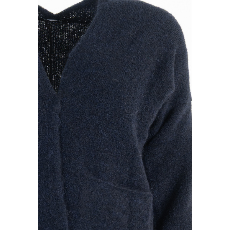 Ramona strickjacke blau 2