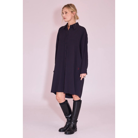 Nathalie Vleeschouwer jurk blauw