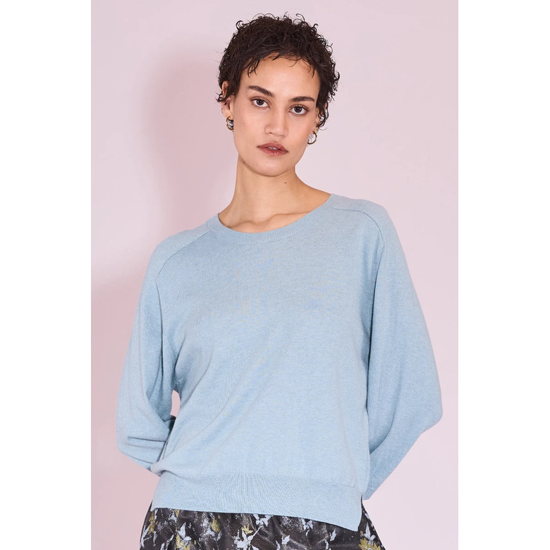 Nathalie Vleeschouwer trui blauw 2
