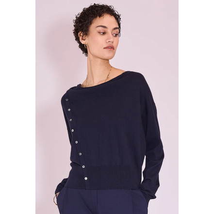 Nathalie Vleeschouwer trui blauw