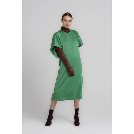 Gigue jurk groen