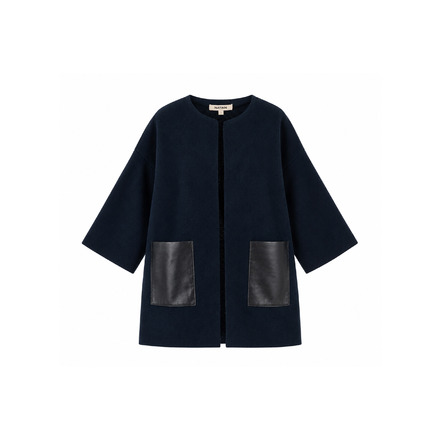 Natan cardigan blauw