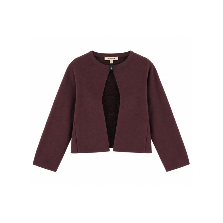 Natan cardigan bordeaux 1