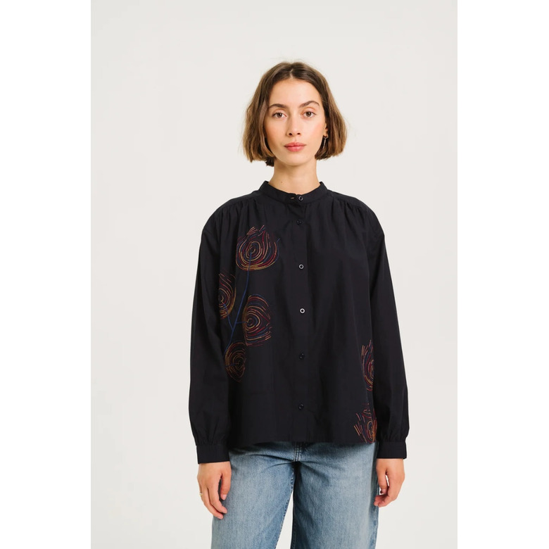 Sacrecoeur blouse blauw 2