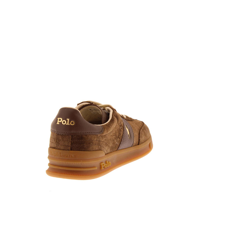 Ralph Lauren sneakers bruin 4