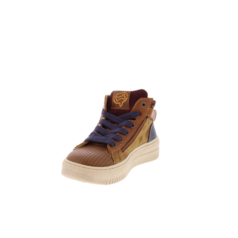 Stones And Bones schnürschuhe cognac 3