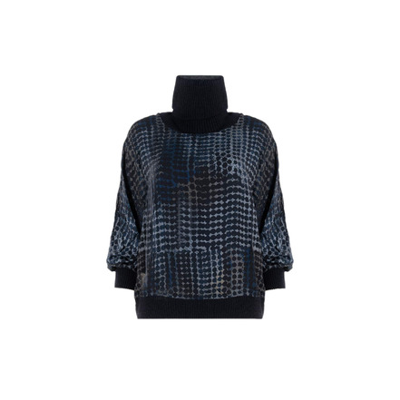Dame Blanche trui blauw
